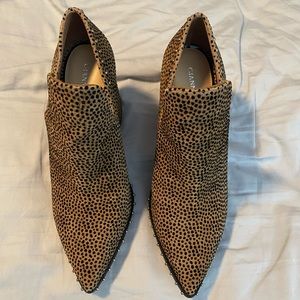 Gianni Bini Leopard Studded Booties